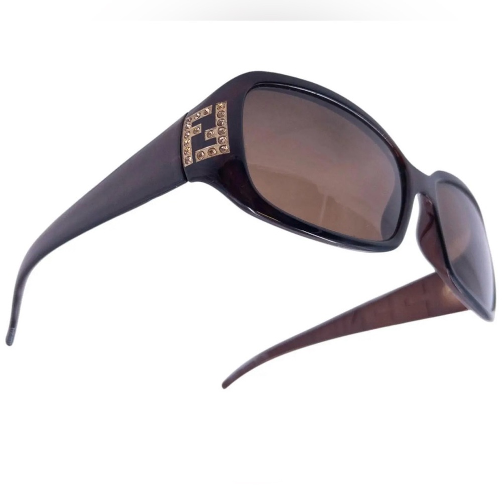 Fendi Brown Sunglasses with Gold Detail